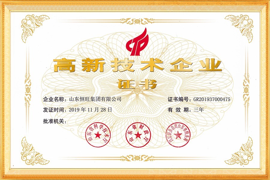 山東省(sheng)高新技(jì)術企業(ye)