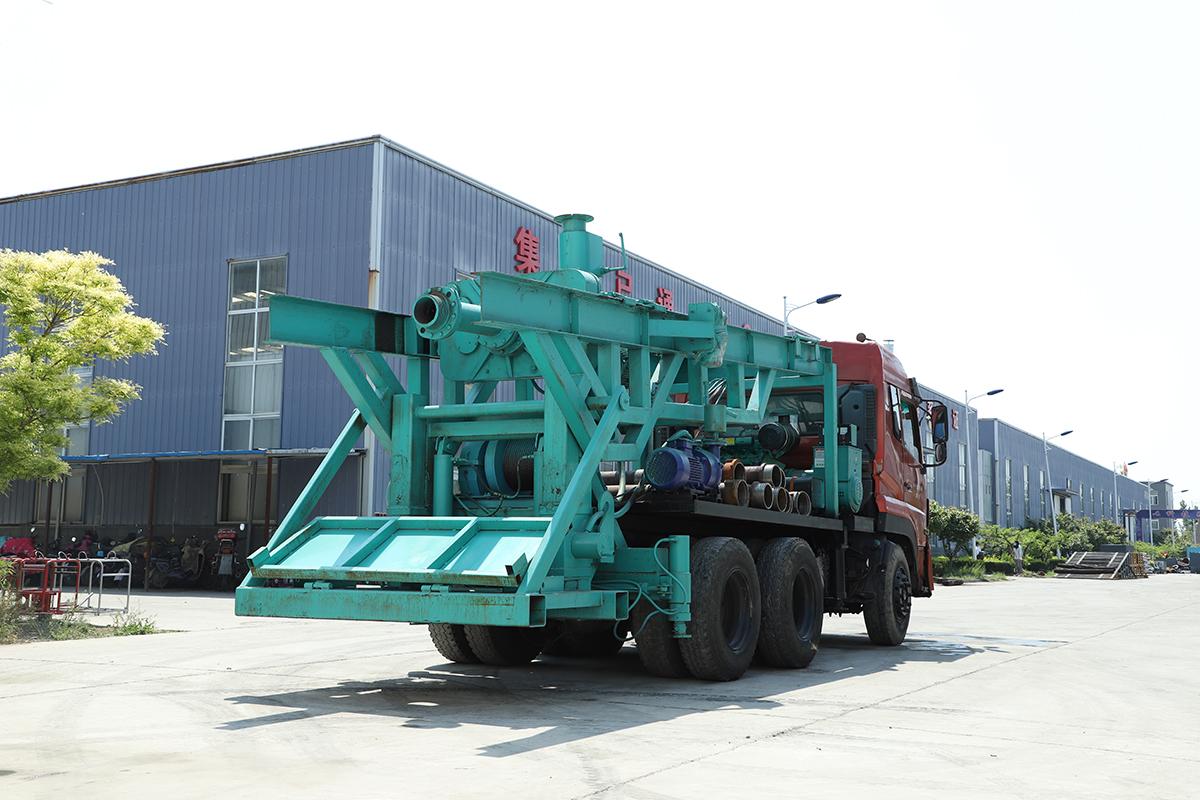 10寸後八輪反循環(huan)鑽機