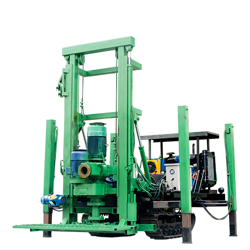 5寸橡(xiang)膠履帶鑽機